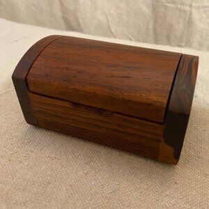 Modern Wood Treasure Chest Box